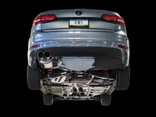 Touring Edition Exhaust for MK6 Jetta 1.4T - Diamond Black Tips image 2