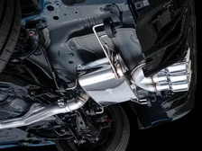Touring Edition Exhaust for FL5 Civic Type R - Triple Chrome Silver Tips image 10
