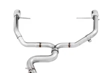 Track Edition Exhaust for VW Golf Alltrack / Sportwagen 4Motion - Chrome Silver Tips image 3