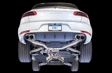 Track Edition Axleback Exhaust for Porsche Macan S / GTS / Turbo - Chrome Silver 102mm Tips image 2