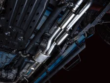 0FG Exhaust with BashGuard for 3rd Gen Tacoma - Dual Chrome Silver Tips image 15