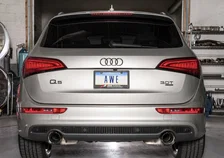 Touring Edition Exhaust for 8R Q5 3.0T Dual Outlet, Diamond Black Tips image 4