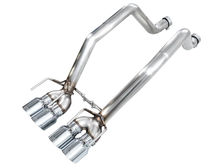 AWE Tuning 3020-42606, Track Edition Axleback Exhaust for C6 Chevrolet Corvette Z06/ZR1 - 4.5" Chrome Silver Tips