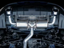 Touring Edition Exhaust for Subaru BRZ / Toyota GR86 / Toyota 86 / Scion FR-S - 5" Chrome Silver Tips image 8