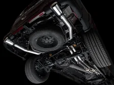 0FG Catback Exhaust for 2025+ RAM 1500 3.0TT Standard and High Output - 5” Chrome Silver Tips image 10
