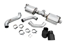 Tread Edition Axleback Dual Exhaust for Jeep JL/JLU 3.6L/2.0T - Diamond Black Tips image 6