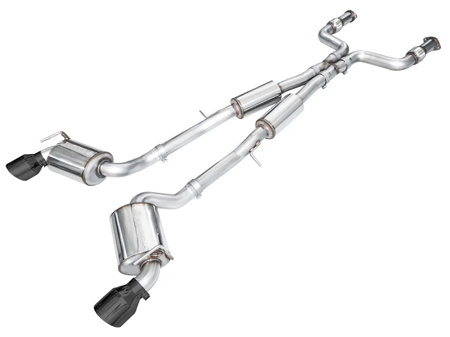 Touring Edition Exhaust for Nissan Z - Diamond Black Tips
