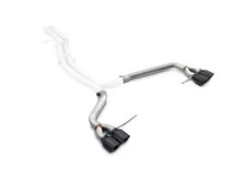 Track Edition Axleback Exhaust for Porsche Macan S / GTS / Turbo - Diamond Black 102mm Tips image 1