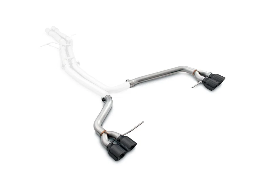 Track Edition Axleback Exhaust for Porsche Macan S / GTS / Turbo - Diamond Black 102mm Tips