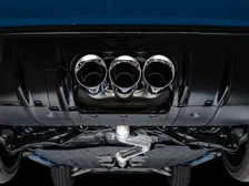 Touring Edition Exhaust for FL5 Civic Type R - Triple Chrome Silver Tips image 22
