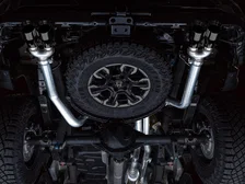 0FG Catback Exhaust for Silverado ZR2/Sierra AT4X - 4" Diamond Black Tips image 10