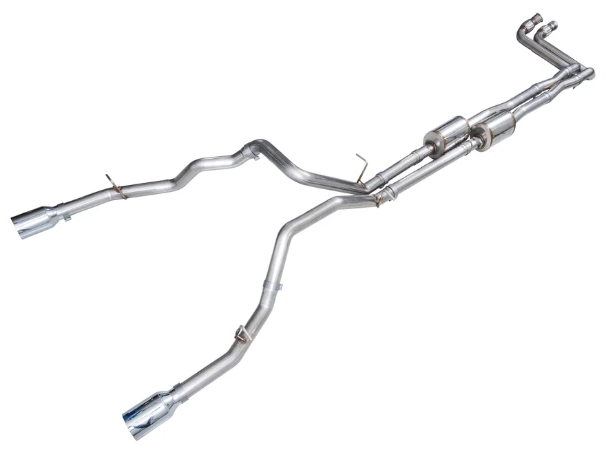 0FG Catback Exhaust for 2025+ RAM 1500 3.0TT Rebel - 5” Chrome Silver Tips