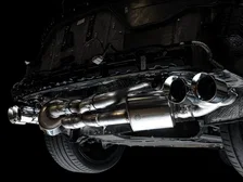 Touring Edition Exhaust for C8 Corvette - 4.5" Chrome Silver Tips image 8