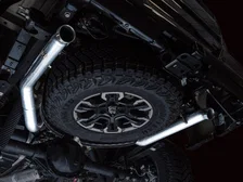 0FG Catback Exhaust for Silverado ZR2/Sierra AT4X - Dual Bashguard image 11