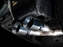 0FG Single Side Exit Catback Exhaust for 4th Gen RAM 1500 5.7L (without bumper cutouts) - Dual Chrome Tips image 9