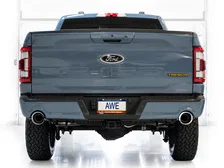 0FG Non-Resonated Catback for '21+ Ford F-150 (With Bumper Cutouts) - 5" Chrome Silver Tips image 12