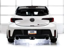 Touring Edition Exhaust for GR Corolla - Chrome Silver Tips image 5