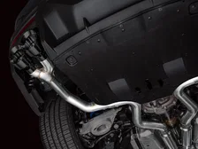 Track Edition Exhaust for S650 Ford Mustang Dark Horse - Quad Diamond Black Tips image 6