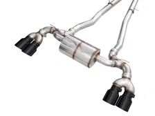 Touring Edition Catback Exhaust for BMW G90/G99 M5 - 4.5" Diamond Black Tips image 4