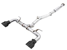 Track Edition Exhaust for Subaru BRZ / Toyota GR86 / Toyota 86 / Scion FR-S - 5" Diamond Black Tips image 1