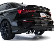 Track Edition Exhaust for Audi 8Y S3 - 4.5" Chrome Silver Tips image 8