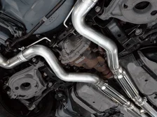 SwitchPath™ Cat-back Exhaust for '18-'23 S550 Mustang GT - Quad Diamond Black Tips image 8