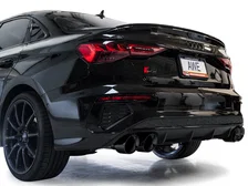 Track Edition Exhaust for Audi 8Y S3 - 4.5" Diamond Black Tips image 8