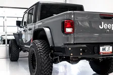 Tread Edition Catback Dual Exhaust for Jeep JT 3.6L - Diamond Black Tips image 4