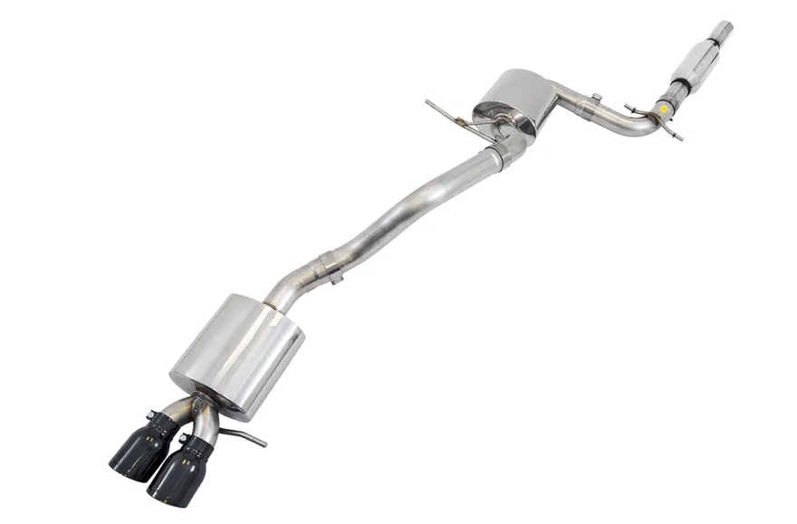 Touring Edition Exhaust for MK6 Jetta 2.5L - Diamond Black Tips