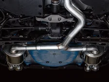 Touring Edition Catback Exhaust for VB Subaru WRX - 4" Chrome Silver Tips image 9