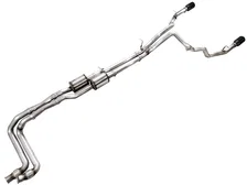 0FG Catback Exhaust for 2025+ RAM 1500 3.0TT Standard and High Output - 5” Diamond Black Tips image 2