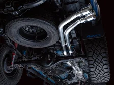 0FG Exhaust with BashGuard for 3rd Gen Tacoma - Dual Chrome Silver Tips image 18