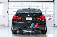Touring Edition Axleback Exhaust for BMW F3X 340i/440i - 4" Chrome Silver Tips image 4