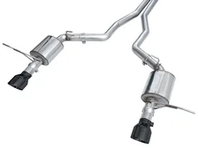 Touring Edition Exhaust for Dodge Durango 3.6 / 5.7 - Diamond Black Tips image 2