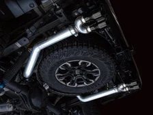 0FG Catback Exhaust for Silverado ZR2/Sierra AT4X - 4" Diamond Black Tips image 11