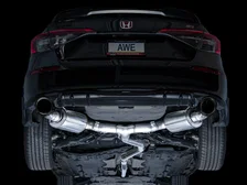 Touring Edition Exhaust for FE1 Civic Si/DE4 Acura Integra - 5" Diamond Black Tips image 18
