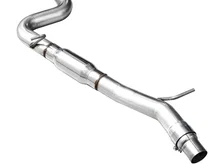 Track Edition Exhaust for Volkswagen MK8 Golf R - Diamond Black Tips image 5