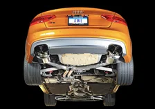 Touring Edition Exhaust for Audi S5 3.0T - 3.5" Diamond Black Tips image 2