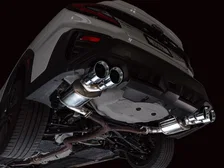 Touring Edition Axleback Exhaust for VB Subaru WRX - 4" Chrome Silver Tips image 9