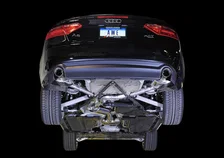 Touring Edition Exhaust for B8 A5 2.0T - Dual Outlet, Chrome Silver Tips for Audi A5 Quattro image 2