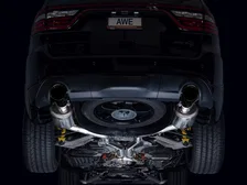 Touring Edition Exhaust for Dodge Durango 6.4 / 6.2 SC - Diamond Black Tips image 11