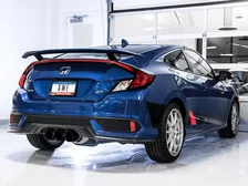 Touring Edition Exhaust for 10th Gen Civic Si Coupe / Sedan (includes Front Pipe) - Triple Diamond Black Tips image 4