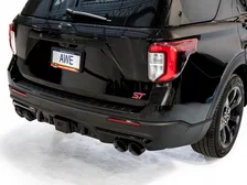 Touring Edition Exhaust for Ford Explorer ST - Diamond Black Tips image 15
