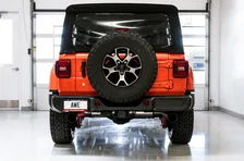 Tread Edition Axleback Dual Exhaust for Jeep JL/JLU 3.6L/2.0T - Diamond Black Tips image 10
