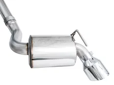 Touring Edition Exhaust for Nissan Z - Chrome Silver Tips image 4