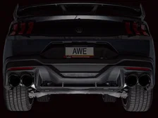 Track Edition Exhaust for S650 Ford Mustang Dark Horse - Quad Diamond Black Tips image 7