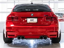 SwitchPath™ Catback Exhaust for BMW F8X M3/M4 - 4" Diamond Black Tips image 6