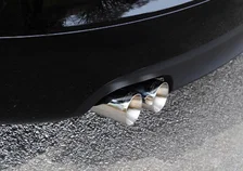 Performance Exhaust for VW MK5 GTI, Chrome Tips image 3