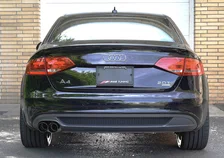 Touring Edition Exhaust for B8/B8.5 A4 2.0T - Single Side, Diamond Black Tips for Audi A4 Quattro image 2