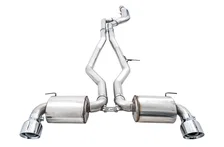 Non-Resonated Touring Edition Exhaust for A90 Supra - 5" Chrome Silver Tips for Toyota GR Supra image 2